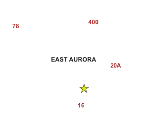 map to Bulldog's