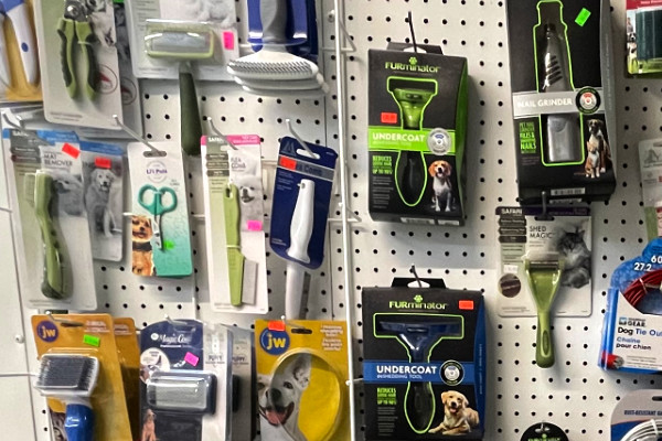 dog grooming supplies