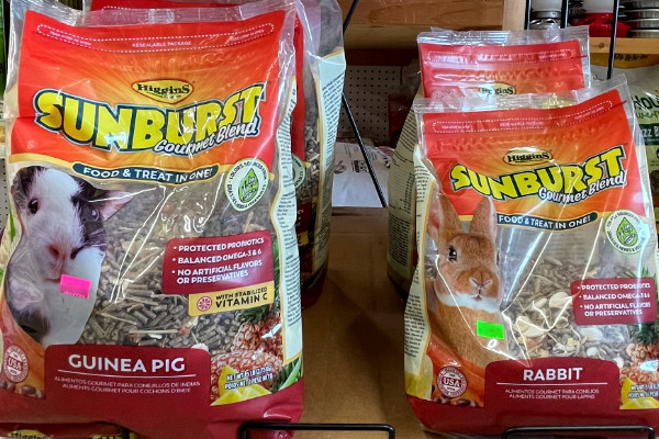guinea pig and rabbit food
